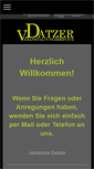 Mobile Screenshot of datzer-veranstaltungsservice.com